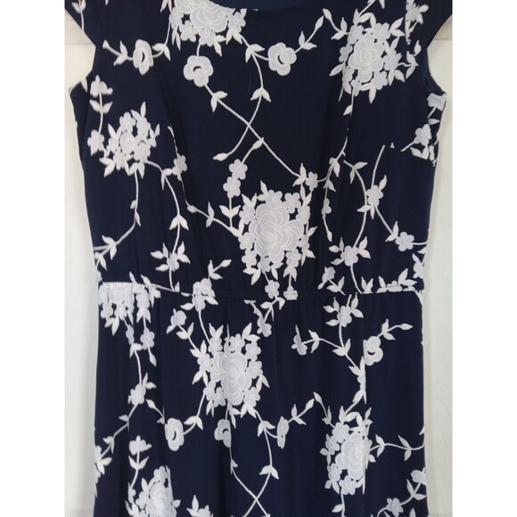 Rabbit Rabbit Rabbit Design Cap Sleeve Fit Flare Women’s Dress Sz 6 - Picture 6 of 13